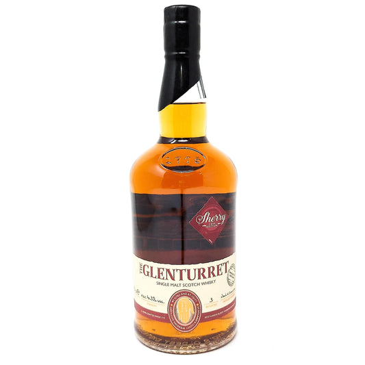 GLENTURRET SINGE MALT SHERRY CASK 70CL