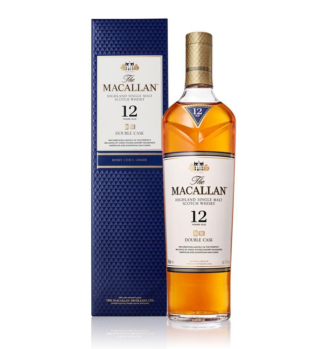 THE MACALLAN 12Y. DOUBLE CASK SINGLE MALT WHISKY 70CL