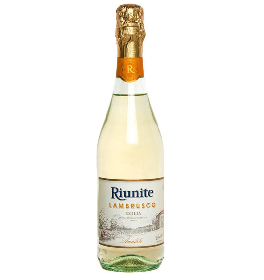 RIUNITE LAMBRUSCO EMILIA WHITE SPARKLING WINE 75CL