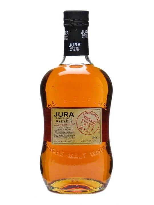 THE ISLE OF JURA 1995 BOUTIQUE SINGLE MALT WHISKY 70CL