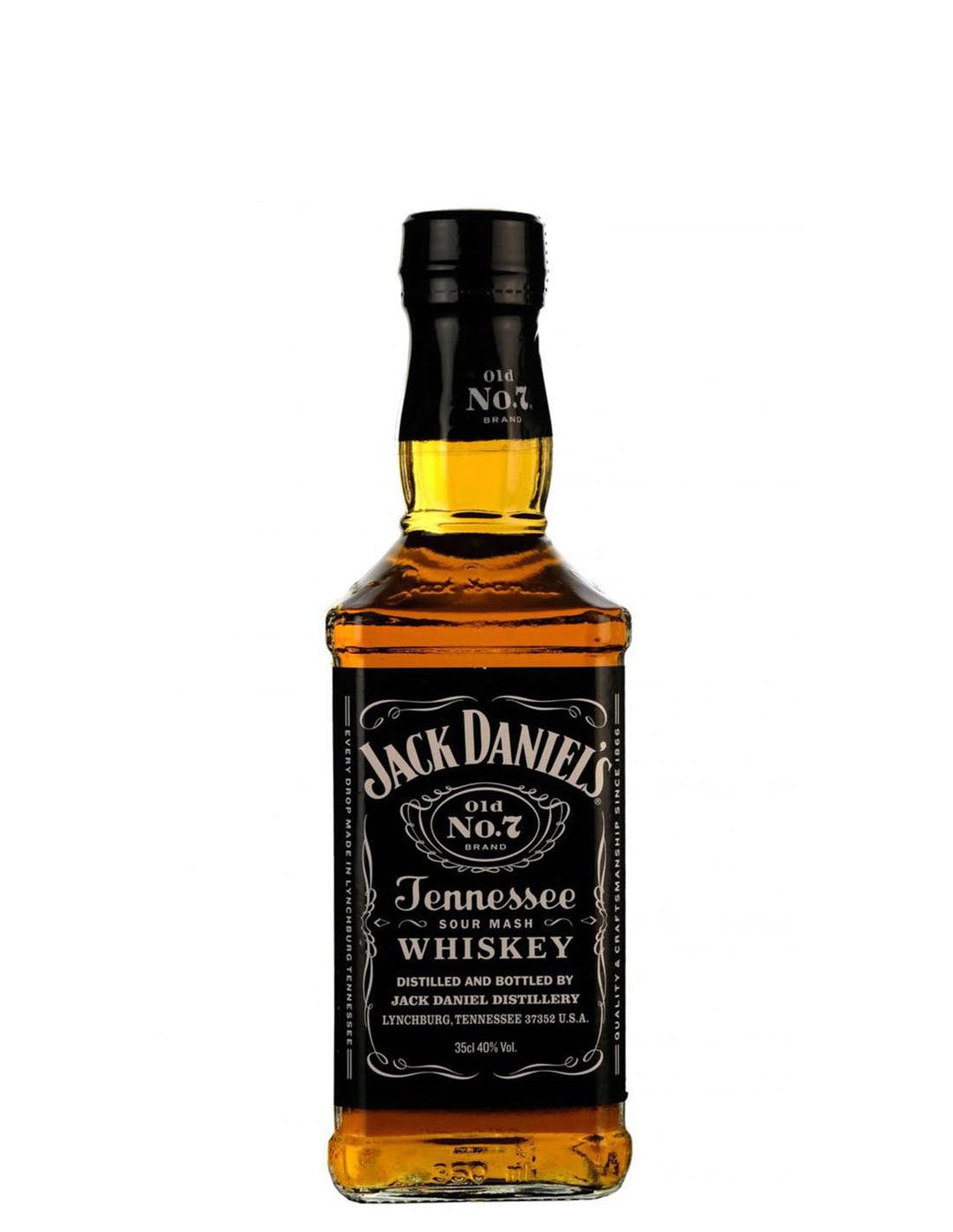 JACK DANIELS TENNESSEE BOURBON WHISKEY 35CL