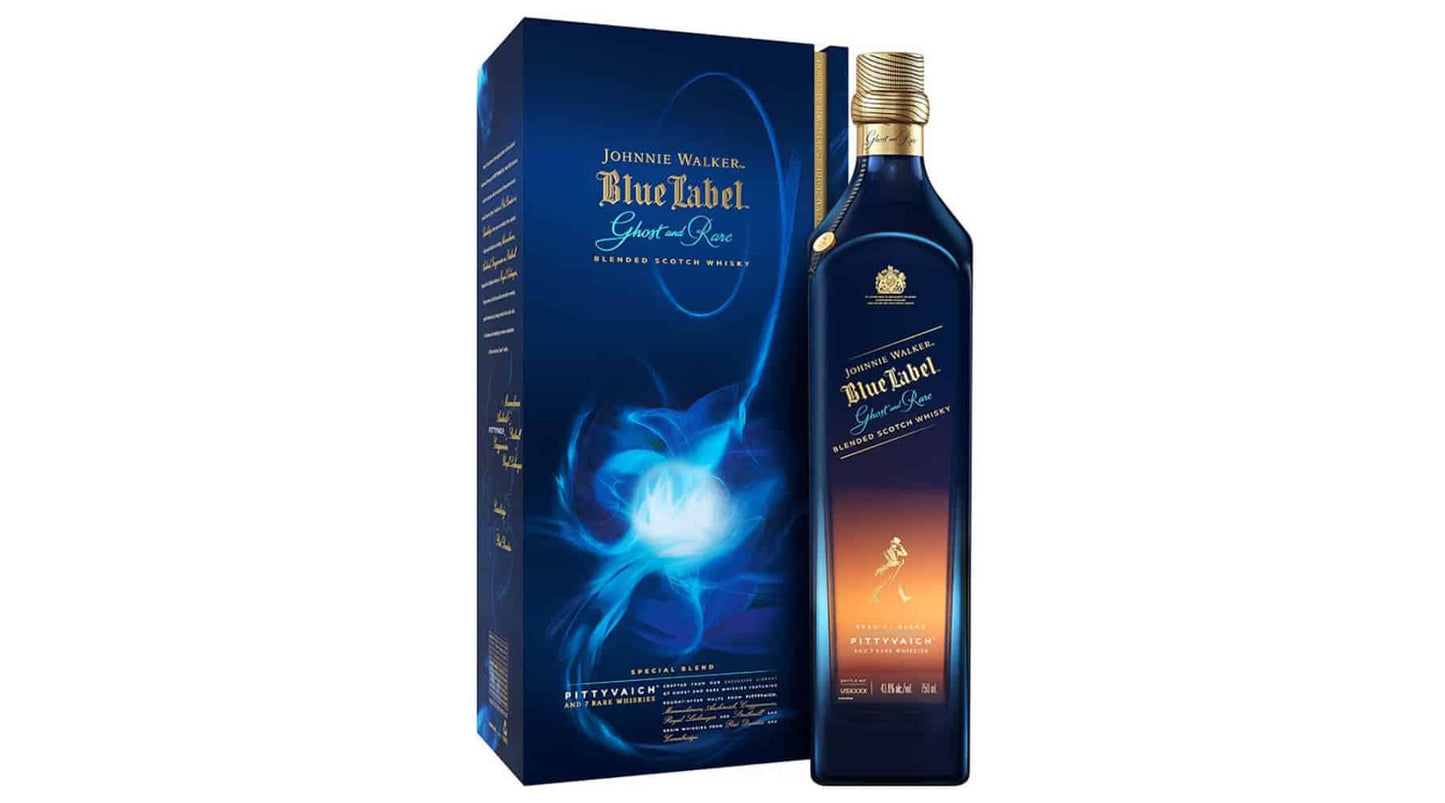 JOHNNIE WALKER BLUE LABEL GHOST AND RARE 70CL