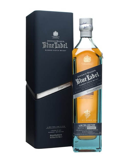 JOHNNIE WALKER BLUE LABEL PORSCHE EDITION BLENDED WHISKY 70CL