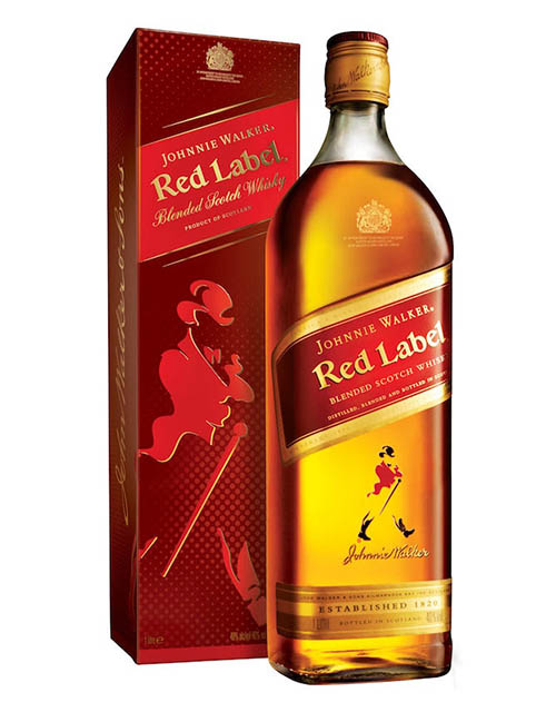 JOHNNIE WALKER RED LABEL BLENDED WHISKY 70CL