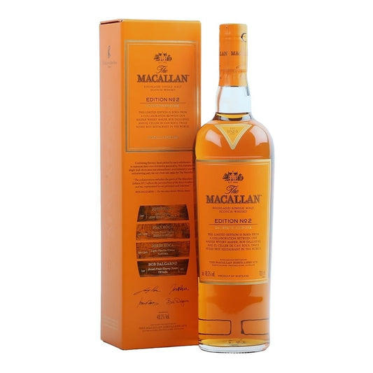 THE MACALLAN EDITION NO.2 SINGLE MALT WHISKY 70CL