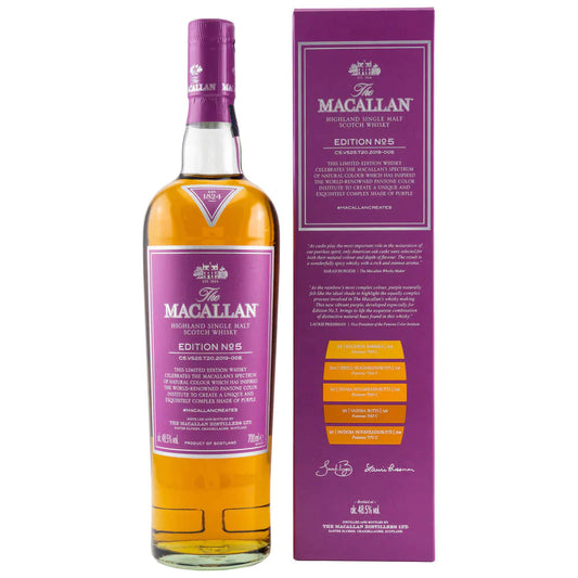 THE MACALLAN EDITION NO.5 SINGLE MALT WHISKY 70CL