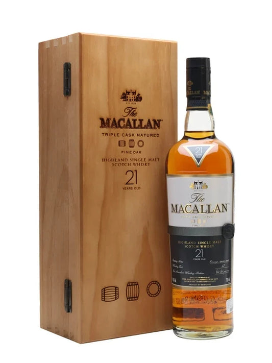 THE MACALLAN 21Y. FINE OAK SINGLE MALT WHISKY 70CL