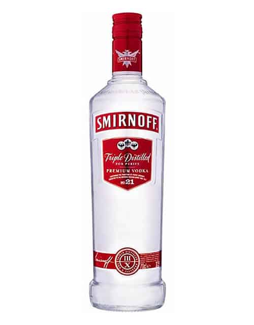 SMIRNOFF RED VODKA 70CL