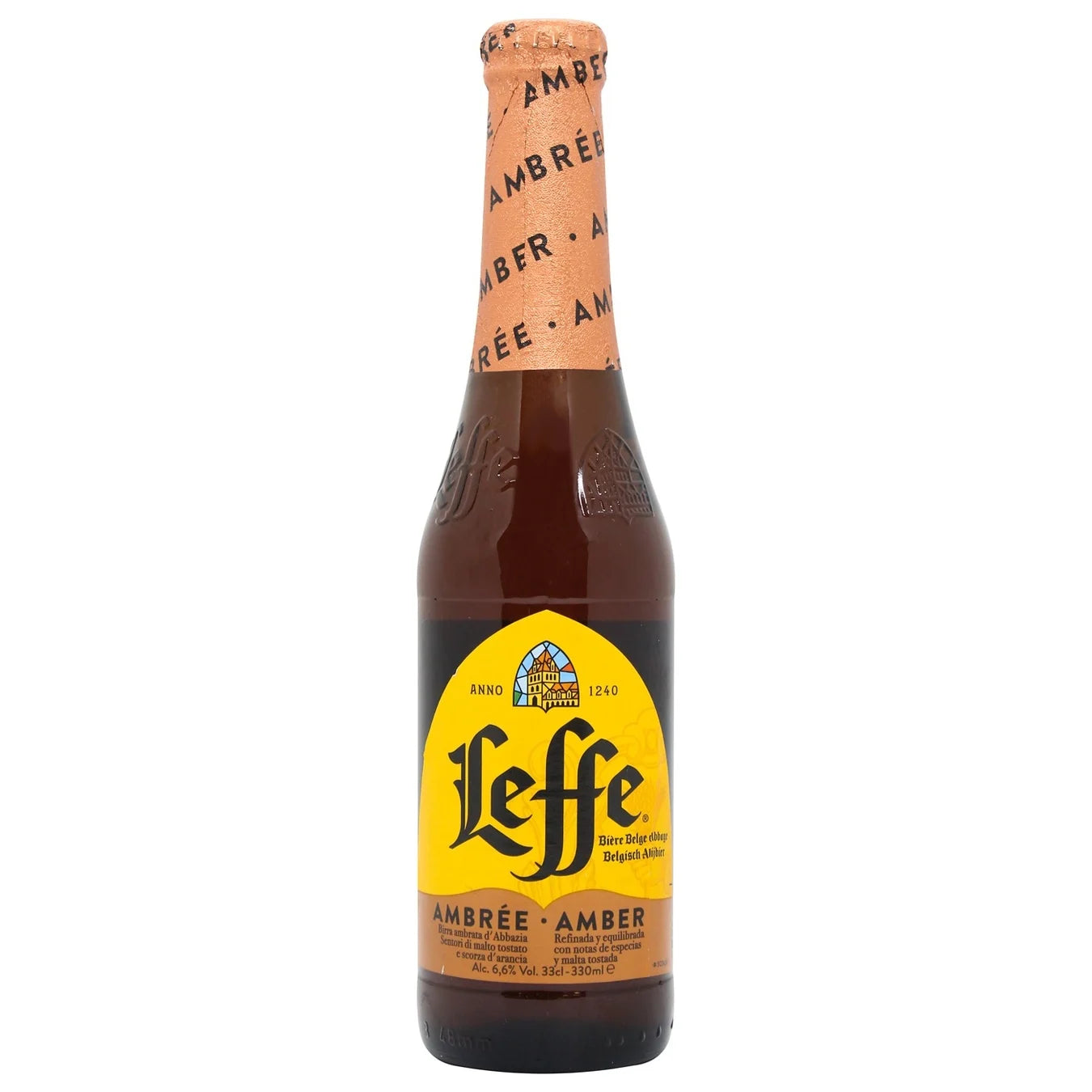 LEFFE AMBREE BOTTLES 33CL