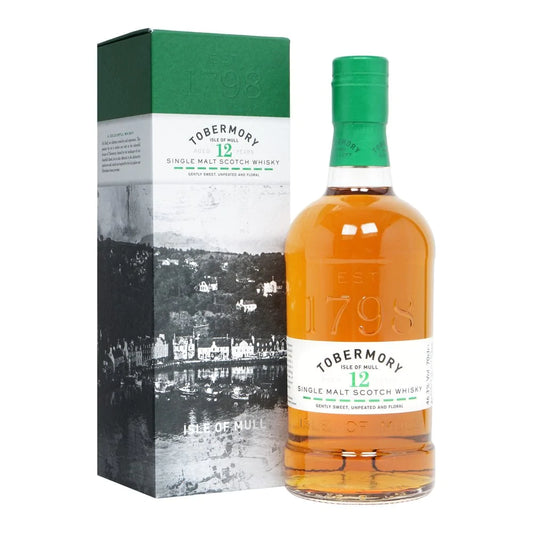 TOBERMORY 12Y. SINGLE MALT 70CL