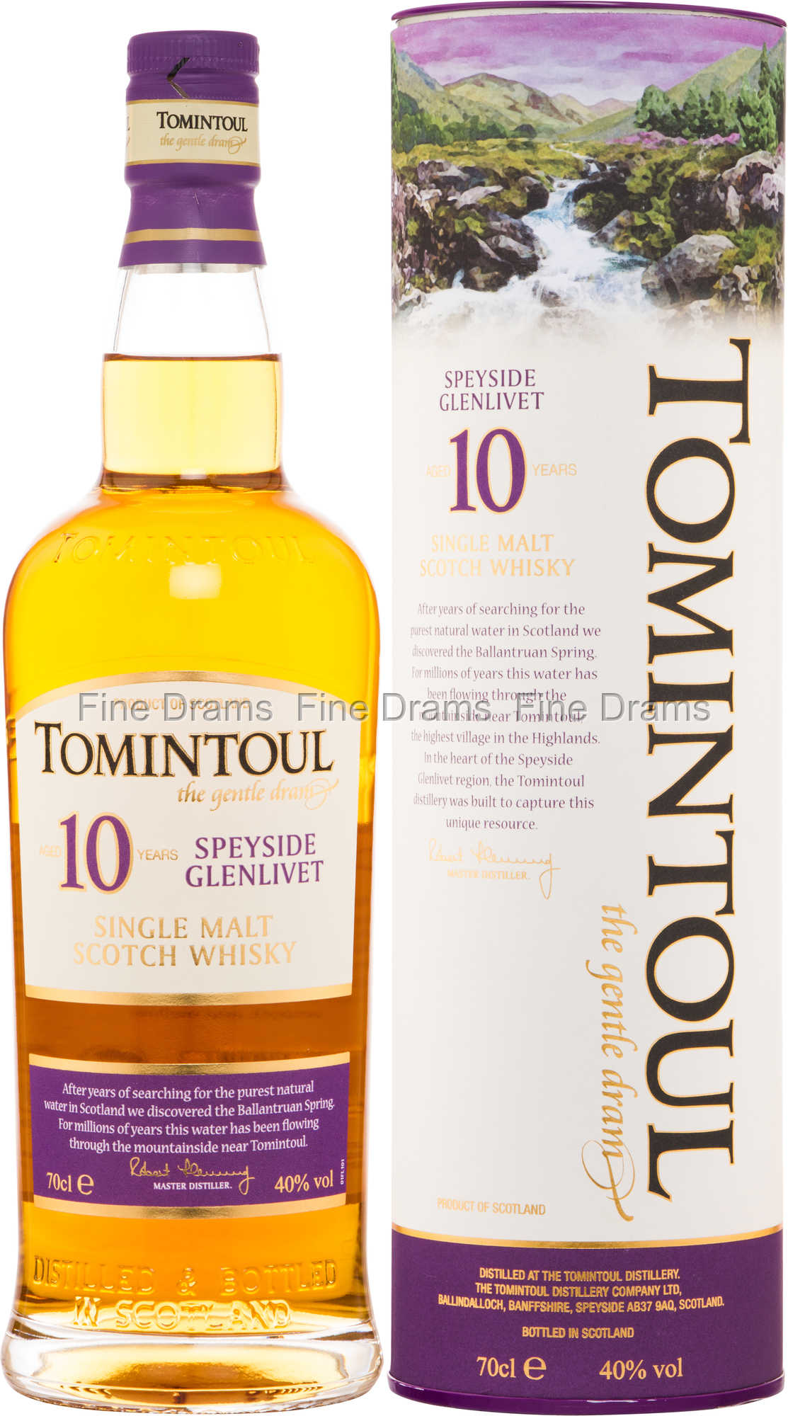 TOMINTOUL 10Y 70CL