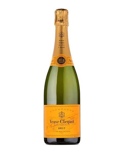 VEUVE CLICQUOT BRUT YELLOW BOTTLE CHAMPAGNE 75CL