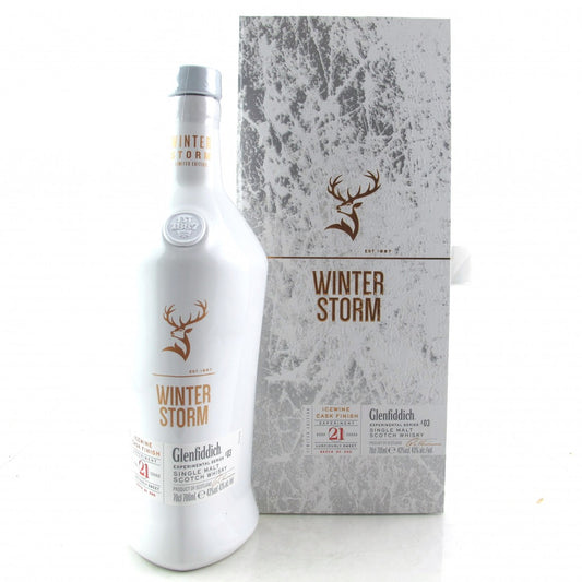 GLENFIDDICH 21Y WINTER STORM SINGLE MALT WHISKY 70CL