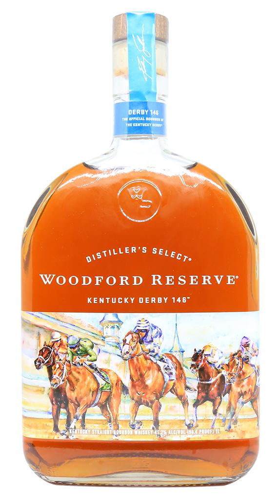 WOODFORD RESERVE DERBY 146 BOURBON WHISKEY 1LT